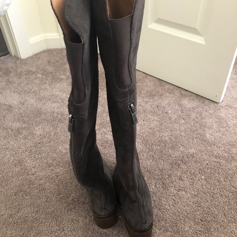 Lucky Brand Over The Knee Suede Boots